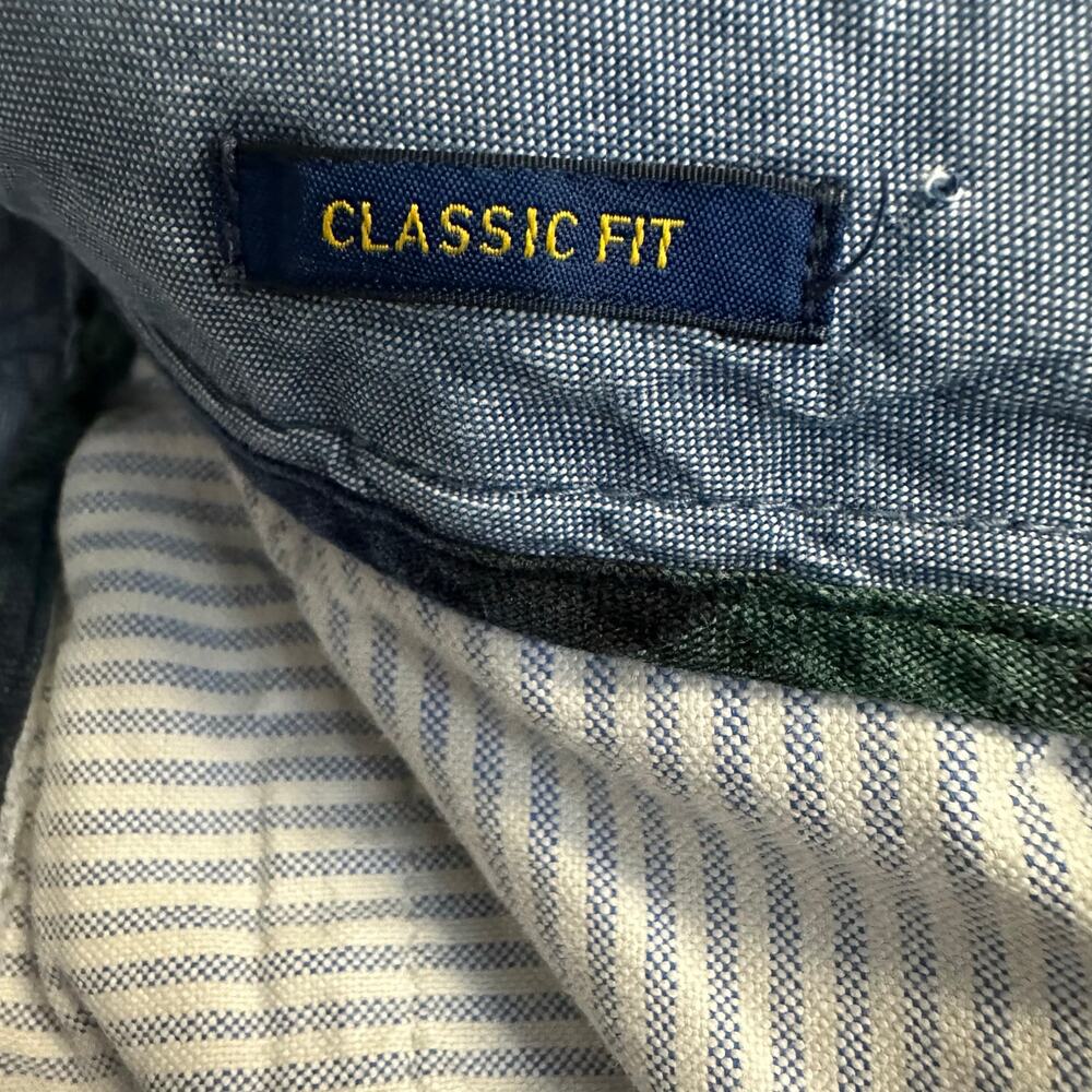 Polo Ralph Lauren Light Blue Classic Fit Chino Shorts Size 30 Golf Summer - Picture 9 of 10